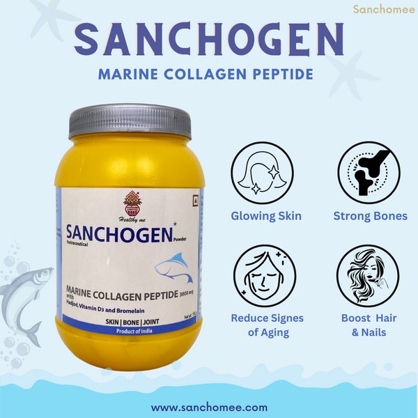 "Sanchogen: The Secret to Glowing Skin & Strong Bones!"