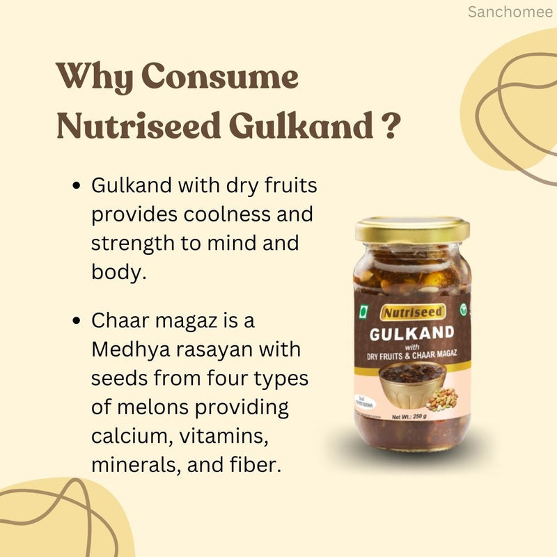 Benefits of Nutriseed Gulkand
