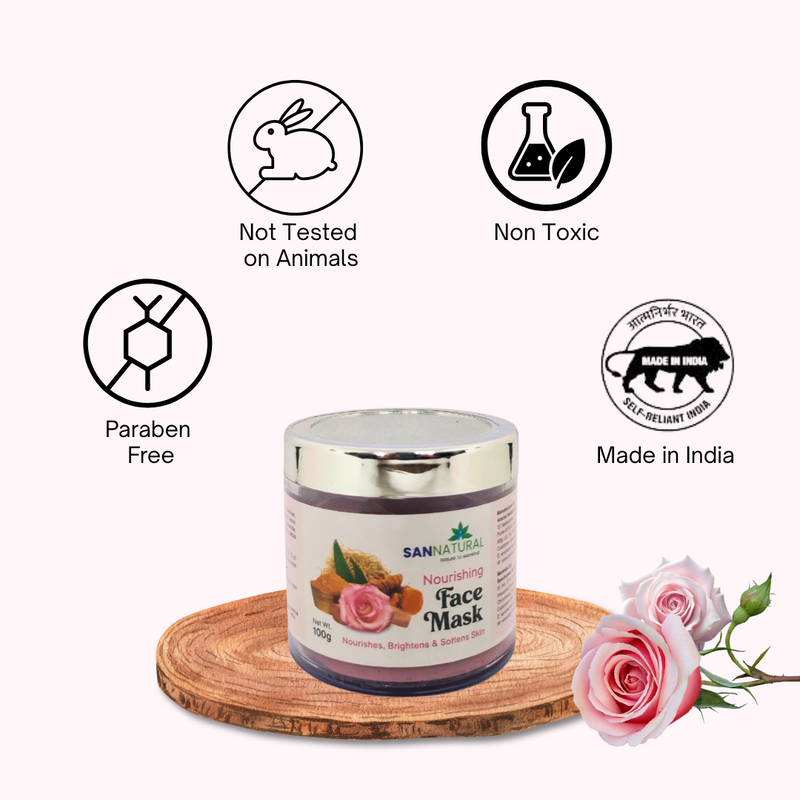 SanNatural Ayurvedic Face Mask 