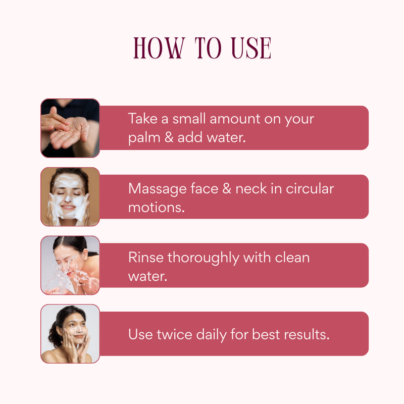 How to use Ayurvedic Face Wash