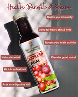 Pure Kokum Extract: Kokum Agal (1Ltr)
