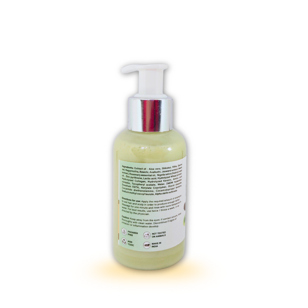 Nourishing Shampoo with Aloe Vera Extract & Rosemary Oil – 100ml
