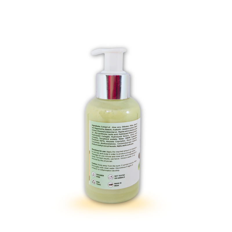 Nourishing Shampoo with Aloe Vera Extract & Rosemary Oil – 100ml