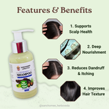 Nourishing Shampoo with Aloe Vera Extract & Rosemary Oil – 100ml
