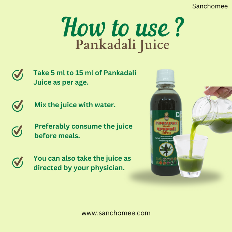 How to consume pankadali juice