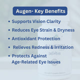 Augen Tablets for Eye Health – Ayurvedic Formula for Vision, Dryness & Eye Problems (60 Tabs) | 10% OFF | Sannatural