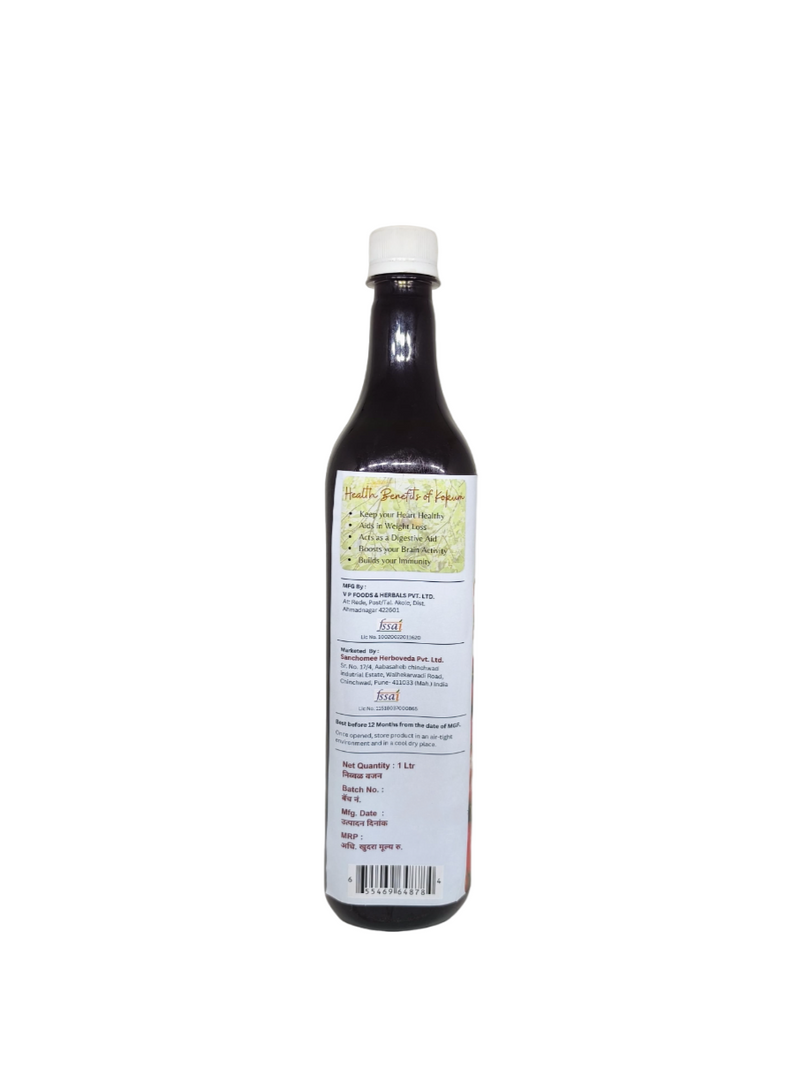 Kokum agal bottle