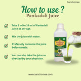 Pankadali Juice (1 Ltr) - Herbal juice for cleansing digestive system and detox of urinary tract
