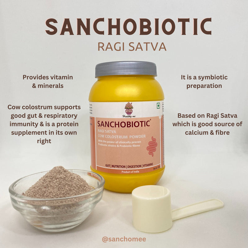Natural Digestive & Immunity Wellness Duo – Oajvruddhiprash & Sanchobiotic Powder