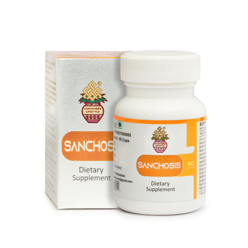 Sanchosis Capsules (60 Capsules) - Natural dietary supplement for skin disorders