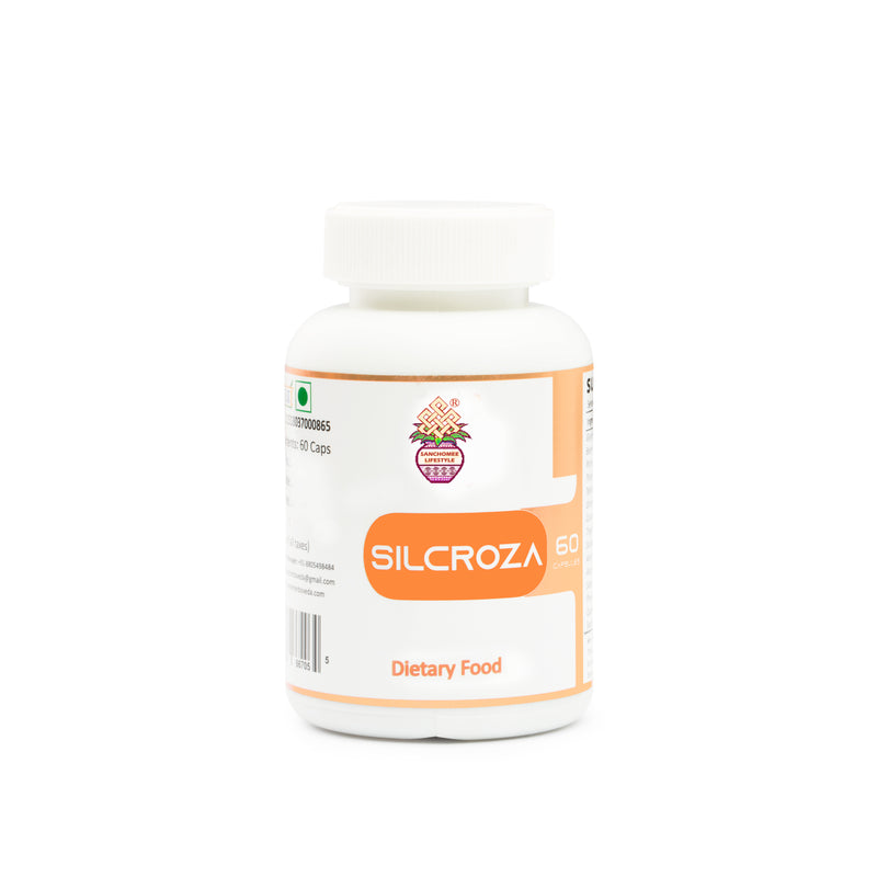 Silcroza Capsules (60 Capsules) - Natural dietary supplement for liver disorders and jaundice