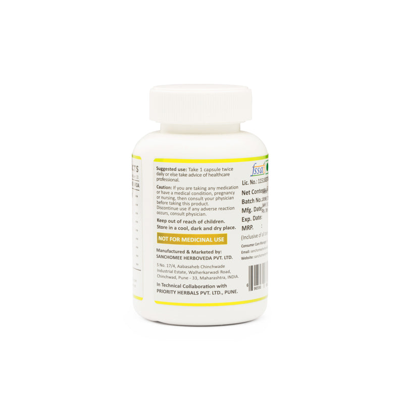 Impura Capsules (60 capsules) - Natural dietary supplement for detox and maintaining healthy pH levels of blood.