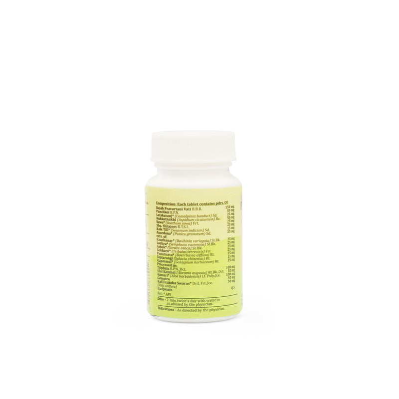Pcyst-O Tablet (60 Tablets) - Ayurvedic formula for PCOD and related problems