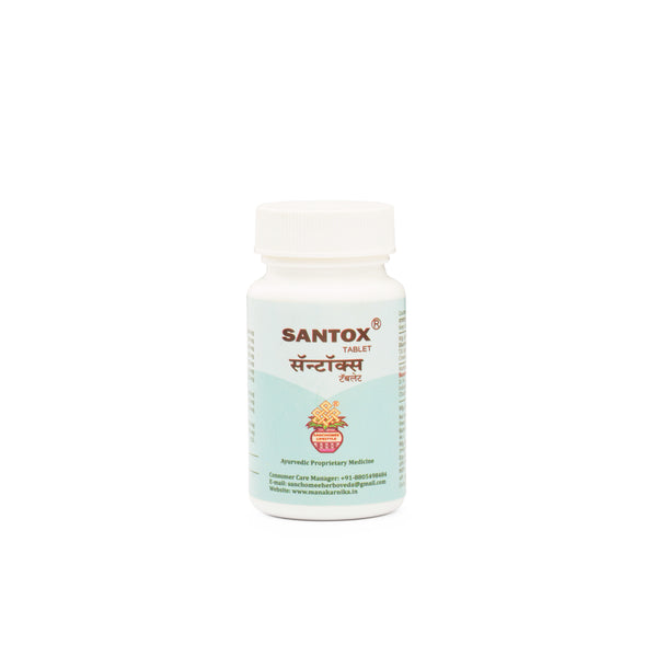 Santox Tablet (60 Tablets) - Natural formula for blood purification and skin problems