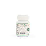 Back lable of Ashwagandha Capsules