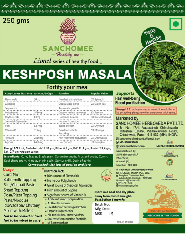 Get Your Daily Dose of Vitamin D with Keshposh Masala
